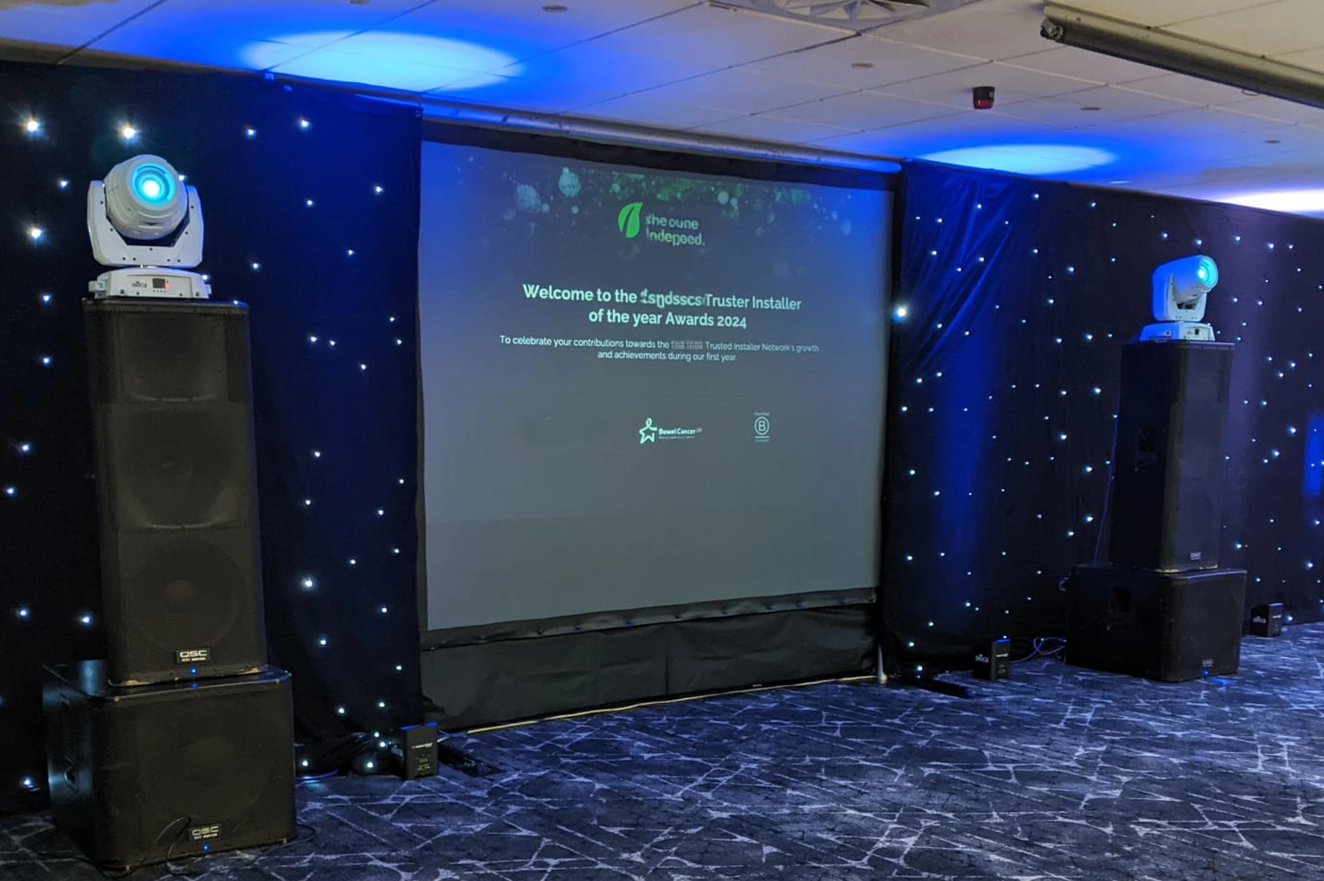 Rear Projector & Screen